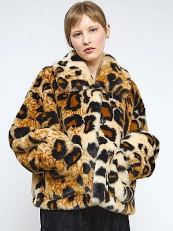Plumo Traci Leopard Coat, £229