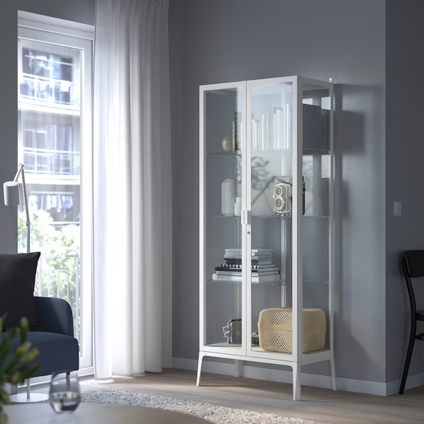 MILSBO Glass Door Cabinet, £229