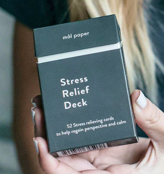 Mal Paper Stress Relief Deck, £14