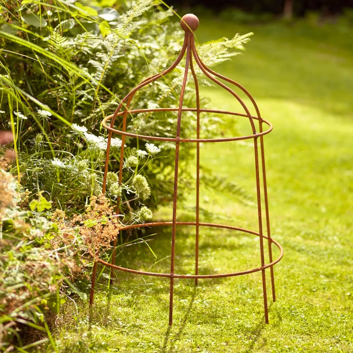 Rowen & Wren Rusted Garden Obelisk, £48