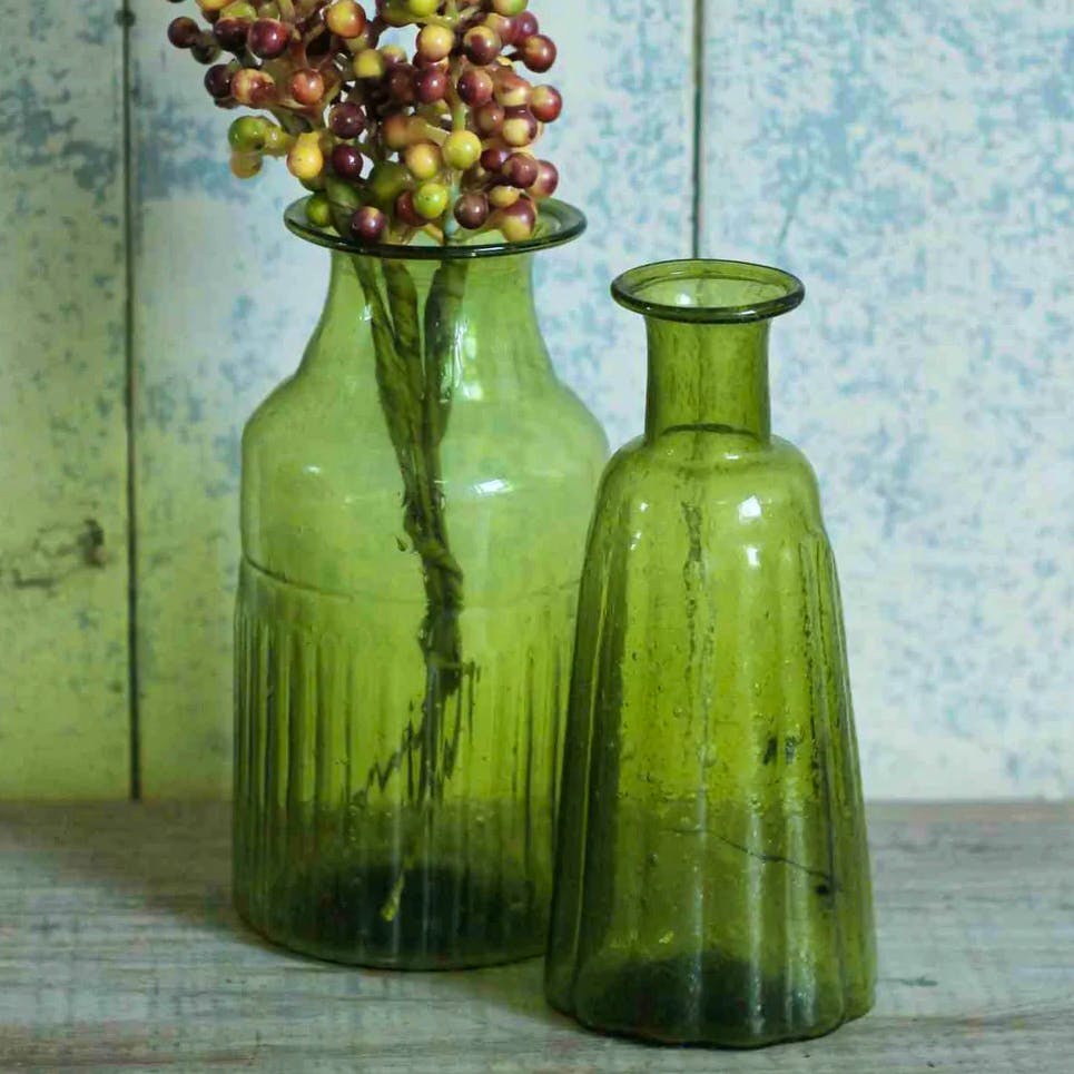Closet & Botts Moss Green Vases, £7.95