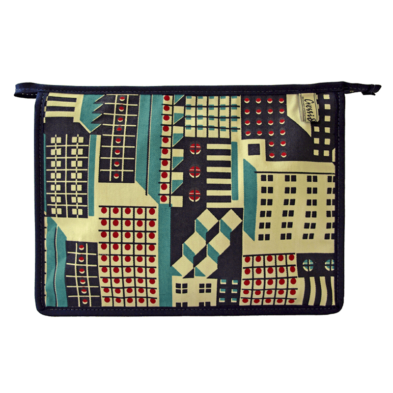Cressida Bell Cityscape Zipped Washbag, £29.50