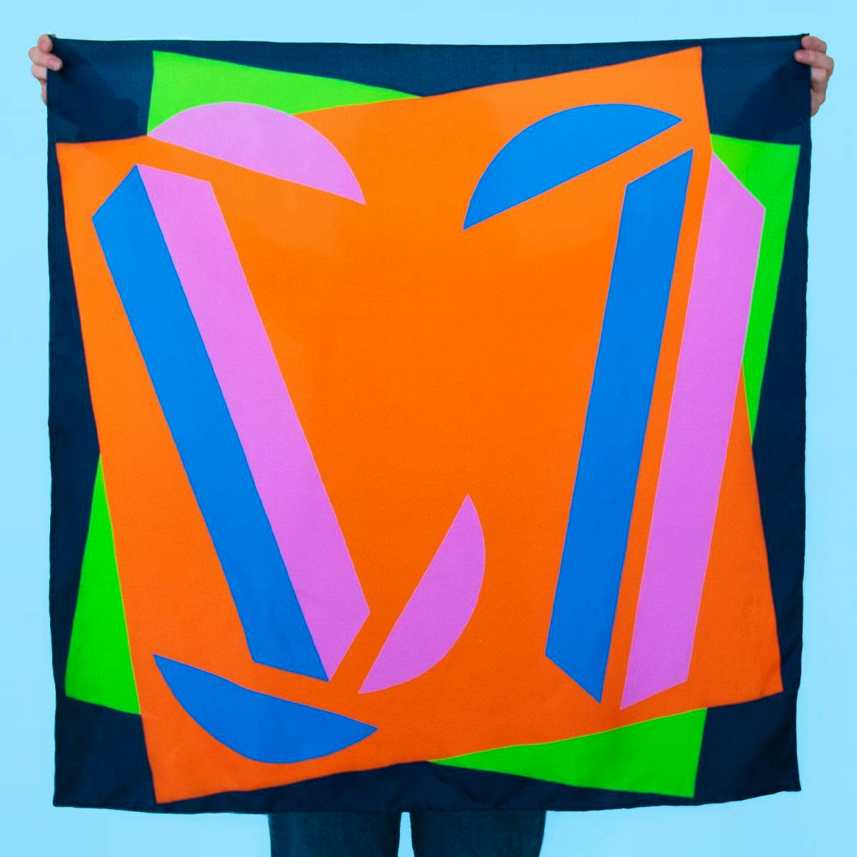 Vanessa Jackson UpTownDancing Silk Scarf, £100