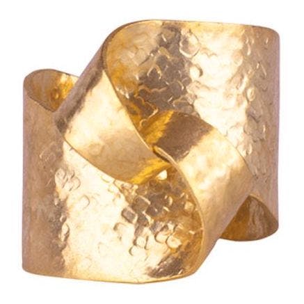 The Royal Academy Gold Knot Ring, £60