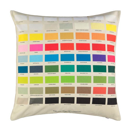 Tate Shop The Colours of London Cushion Cover, £20