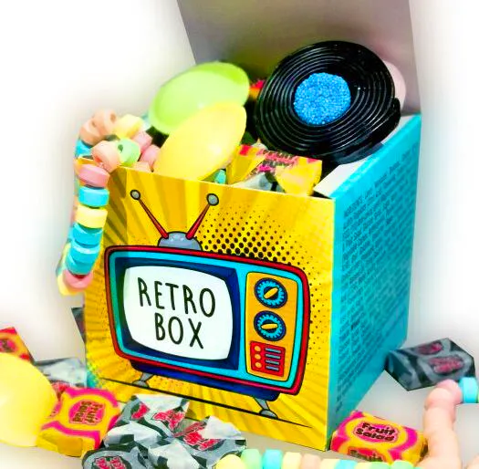 Wicked Uncle Retro Box – Fizzy, Foamy, Gummy Traditional Delights, £5.99