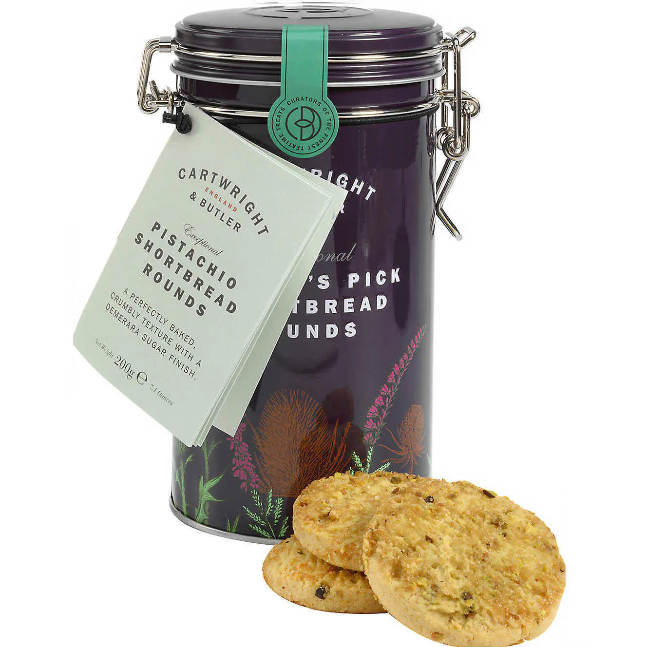 Cartright & Butler Pistachio Shortbread Rounds, £9.99