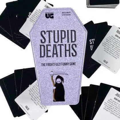 Wicked Uncle Stupid Deaths – Frightfully Funny, £10.95
