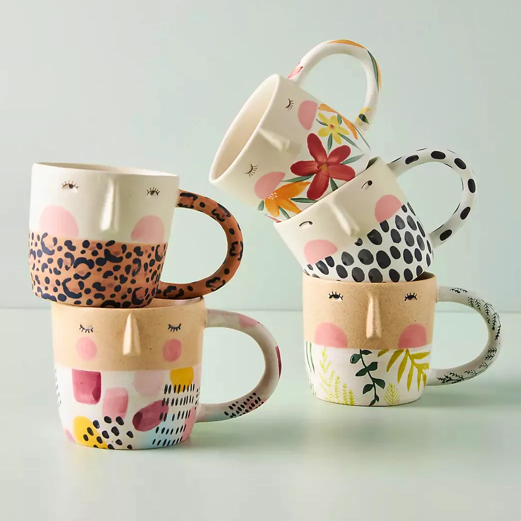 Anthropologie Fotini Tikkou Visage Mug, £12