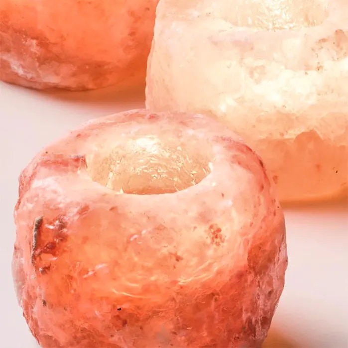 Yoga Matters Namaste Himalayan Salt Tea Light Holder, £4.99