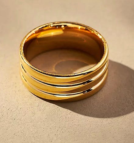 Anthropologie Chunky Gold Ring, £28