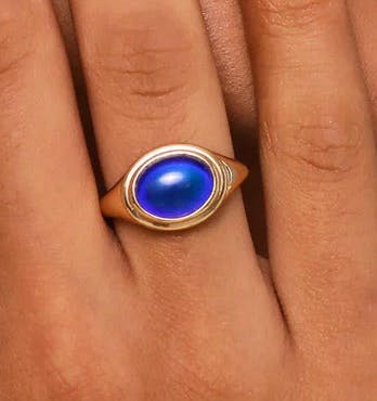 Astird And Miyu Mood Ring, £85