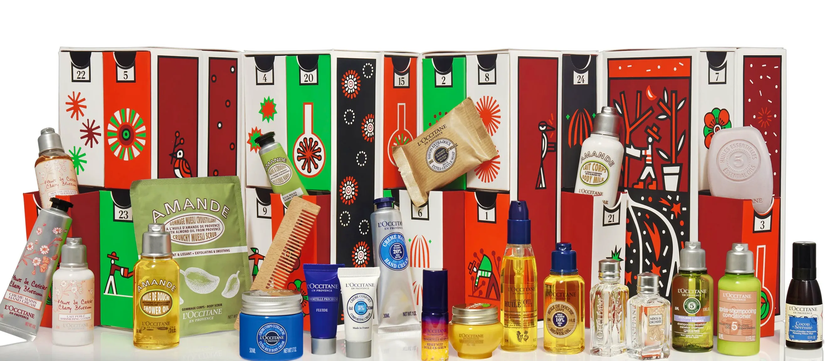 Advent Cal Comp L-occitane Lux Beauty Advent Calendar Oct 2022