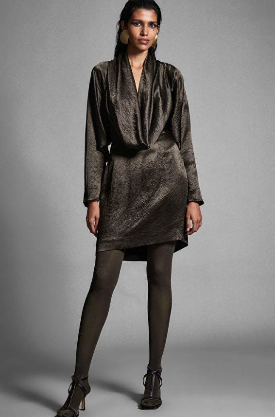 The Cowl Neck Midi Dress £135