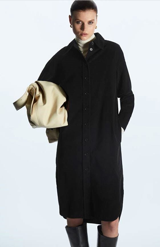 Corduroy Shirt Dress £69