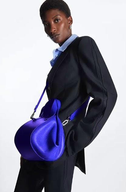 Mini Leather Bowling Bag £125