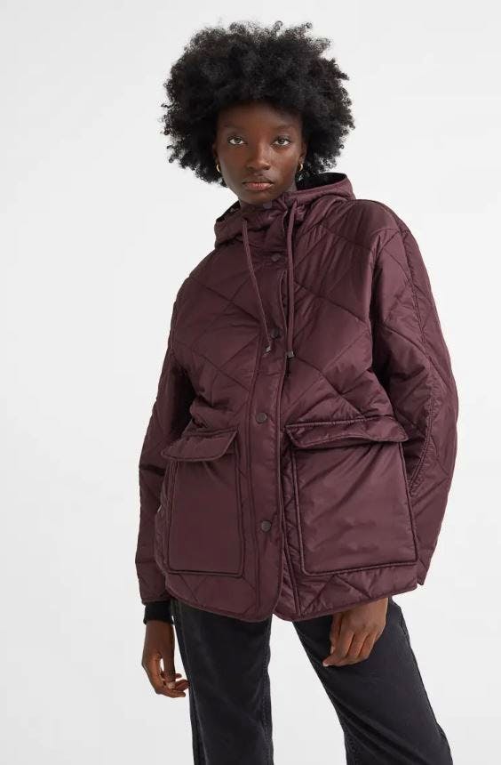 Oversized Quilted Jacket £34.99