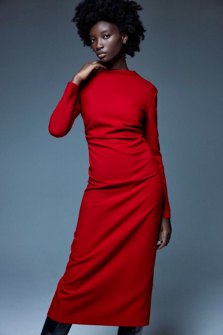 Draped Pencil Dress £49.99