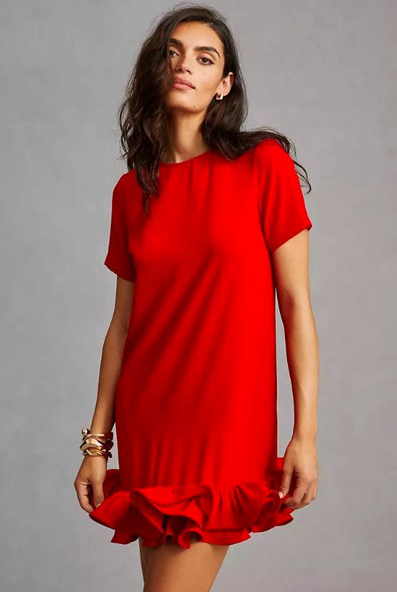 Vineet Bahl Ruffled Mini Dress £170