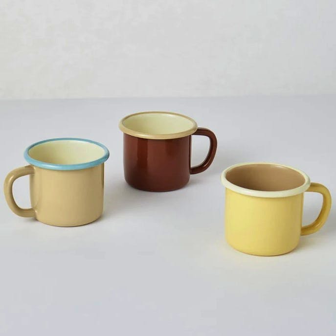 TOAST Contrast Rim Enamel Mug, £12.50