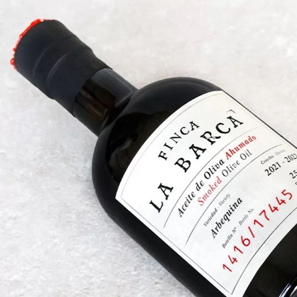 Basco Finca La Barca Smoked Olive Oil, £9.40