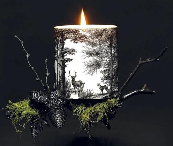 THE ENCHANTED FOREST CERAMIC CANDLE
