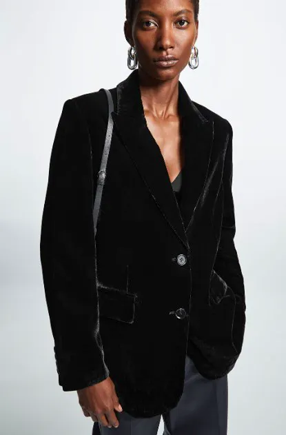 Cos Relaxed Fit Velvet Jacket, £135