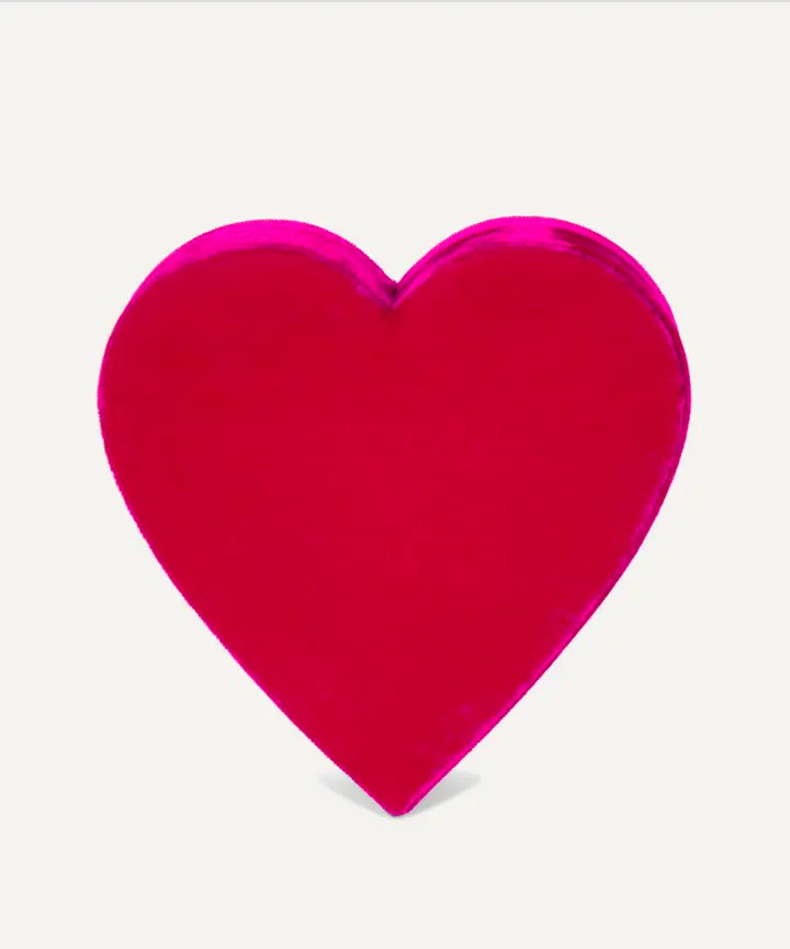 Roxanne First Velvet Heart Jewellery Box, £60