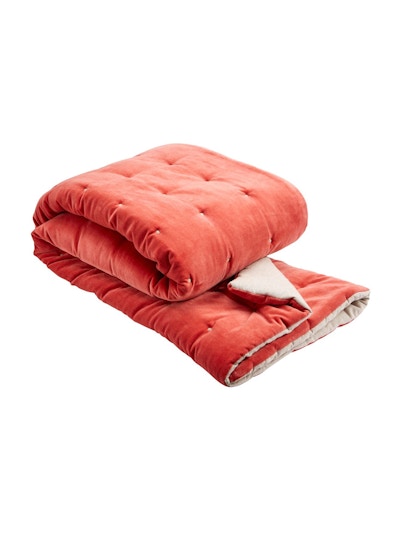 Christy Jaipur Throw Coral, NOW £112