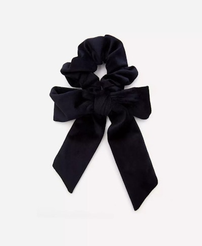 The Uniform Velvet Bow Scrunchie, £25