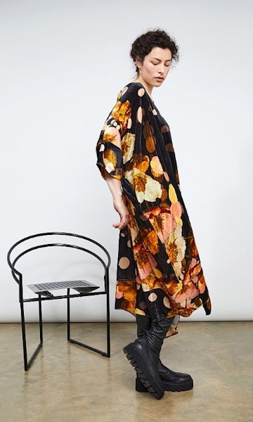 Plumo Velveteen Dress, £289
