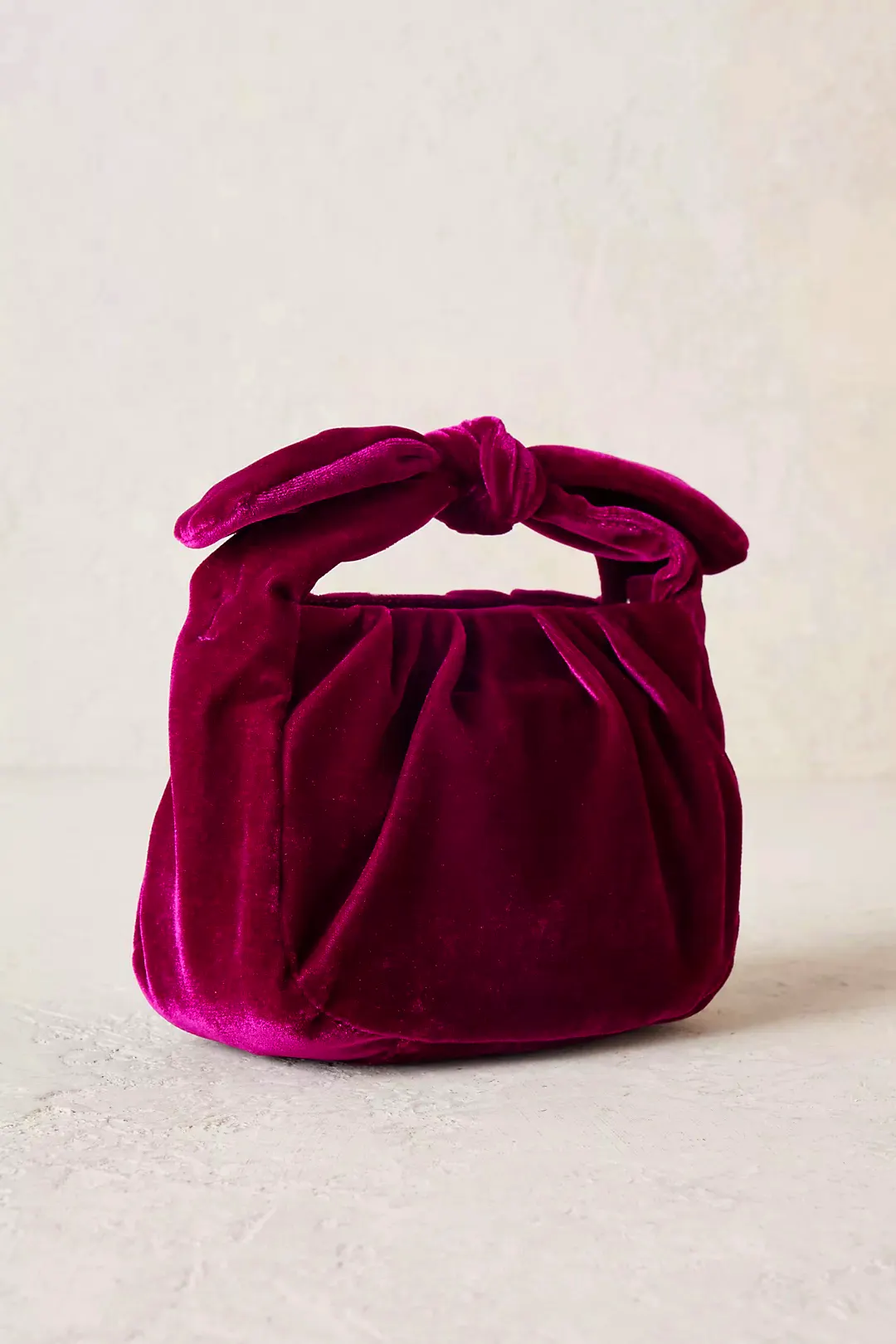 Anthropologie Mini Velvet Satchel Bag, £50