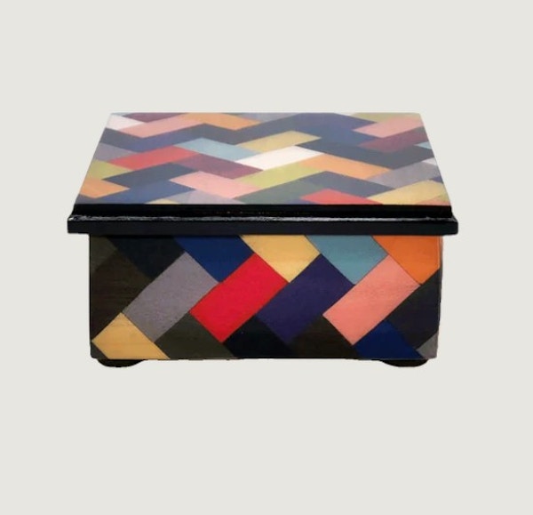 Biagio Barile Opus Multicolour Wooden Decorative Box, £110
