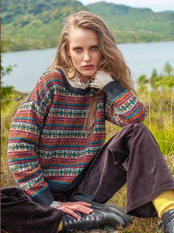 Merino Lambswool Fair Isle Jumper £235