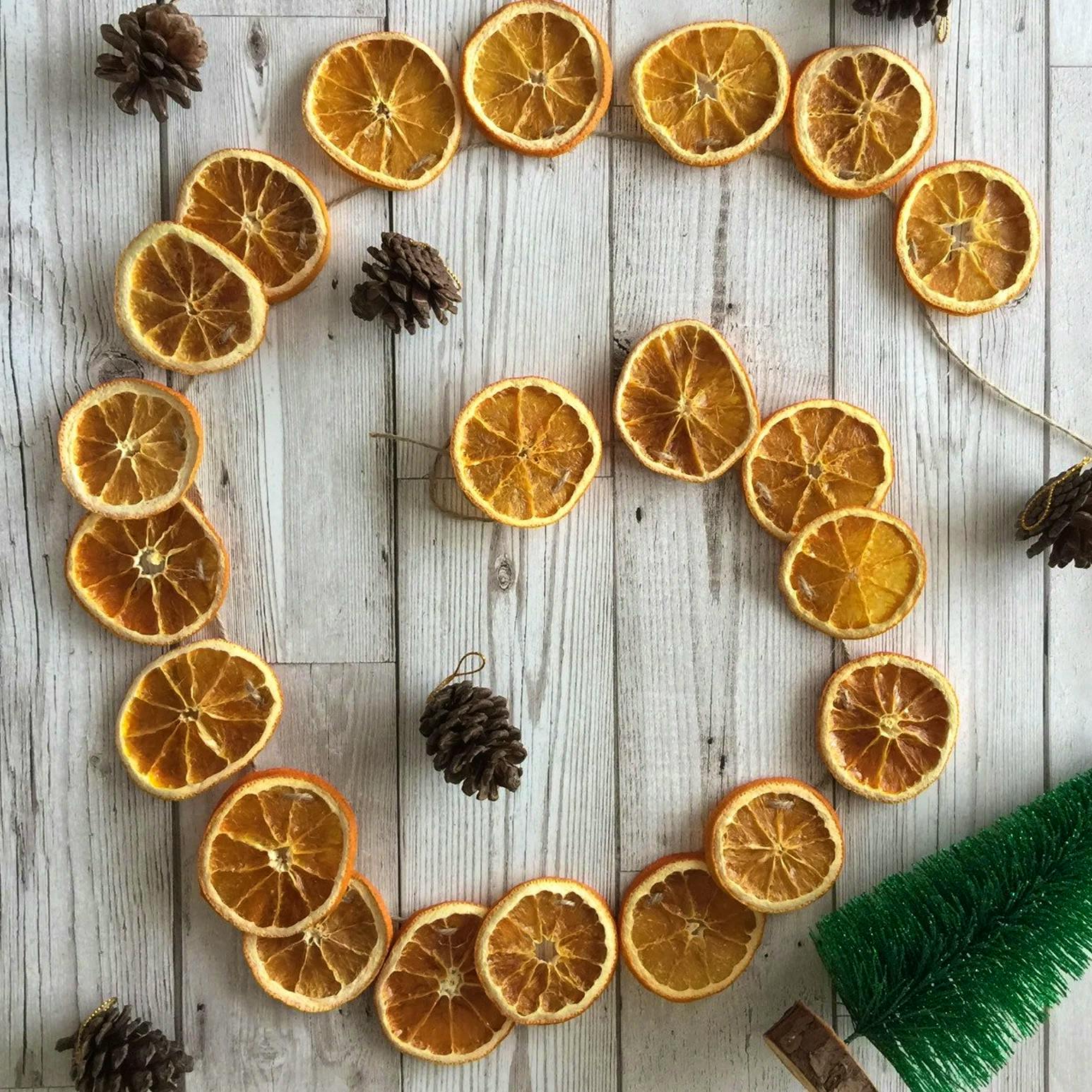 Etsy Dried Orange Garland, £9