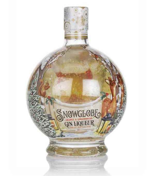 Snow Globe Orange & Gingerbread Gin Liqueur (70cl, 20%)