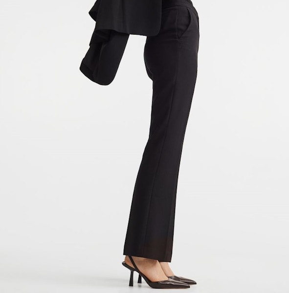 H&M Black Tailored Trousers, £27.99