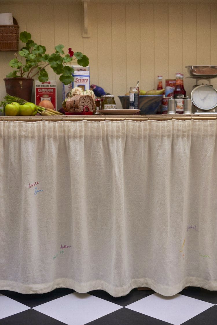 East London Cloth Counter Curtain Memory Names, From £133