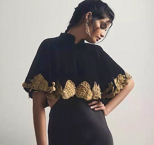 Anthropologie In Things Embroidered Cape, £175