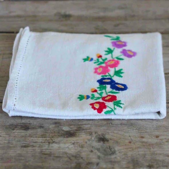 Closet & Botts Vintage Hungarian Embroidered Cloth, £22