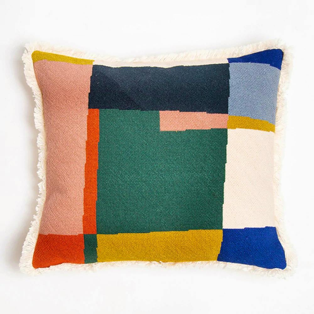 Fine Cell Work X Studio Ashby Geometric Cushion, £160