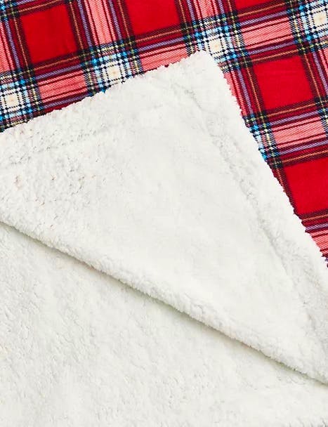 Marks & Spencer Fleece Checked Tartan Throw, £19.50 - £29.50