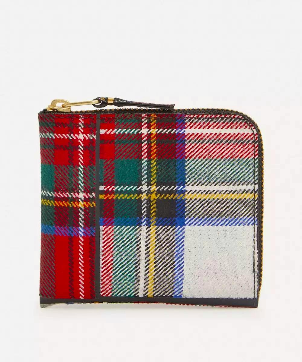 Comme Des Garcons Tartan Patchwork Wallet, £95