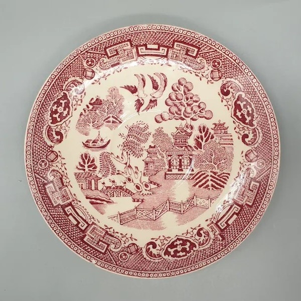 Etsy Vintage Old Gustavsberg Willow Porcelain Plate, £31.51