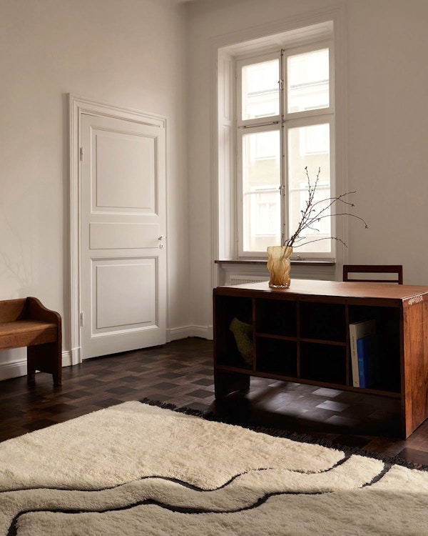 Nordic Knots Rug River-Mud