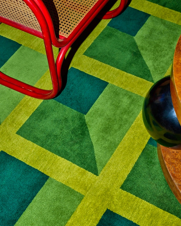 Nordic Knots Garden-Maze Rug