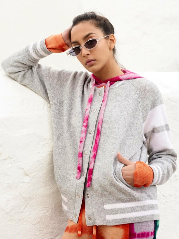 Zoe Jordan Edison Cashmere Bomber Jacket, £285