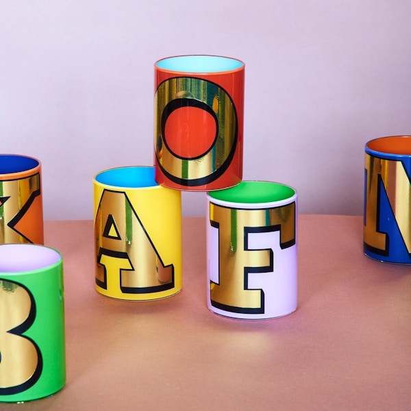 Alphabet Brush Pot - B