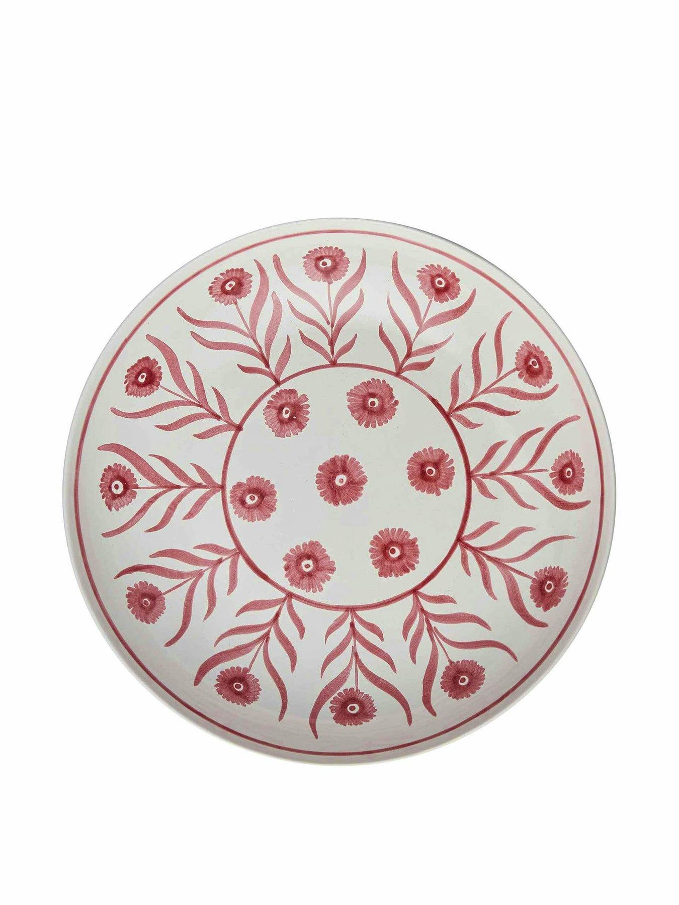 Penny Morrison Pink Summer Flower Salad Bowl, £140
