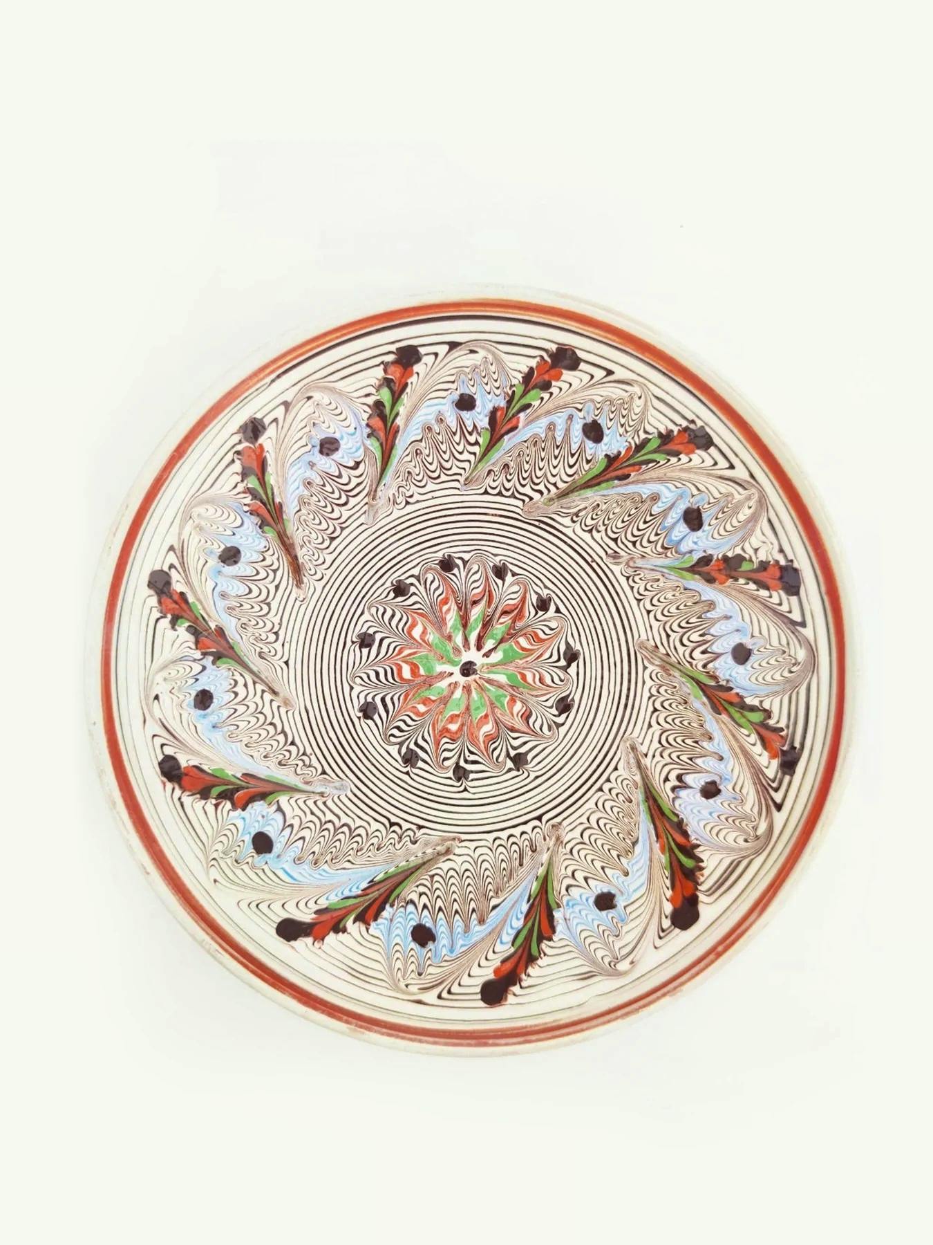 Casa De Folklore Multi-Coloured Stela - Horezu Side Dish, £18